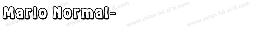 Marlo Normal字体转换